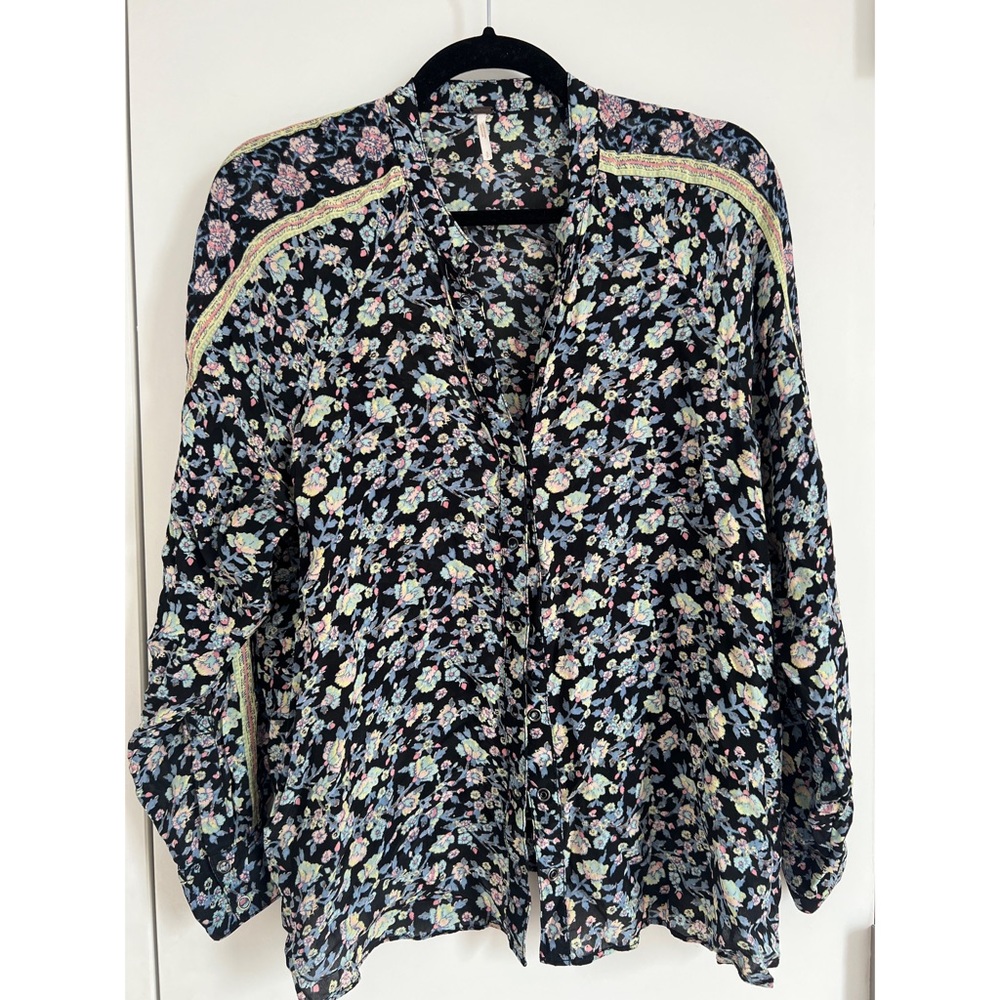 Flower Print Blouse